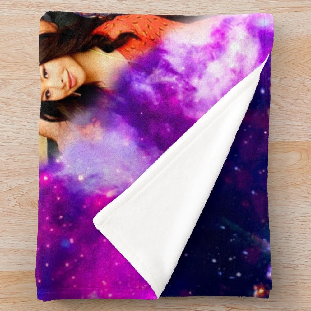 The Fosters TV Show Plush Blanket with Galaxy Print Design