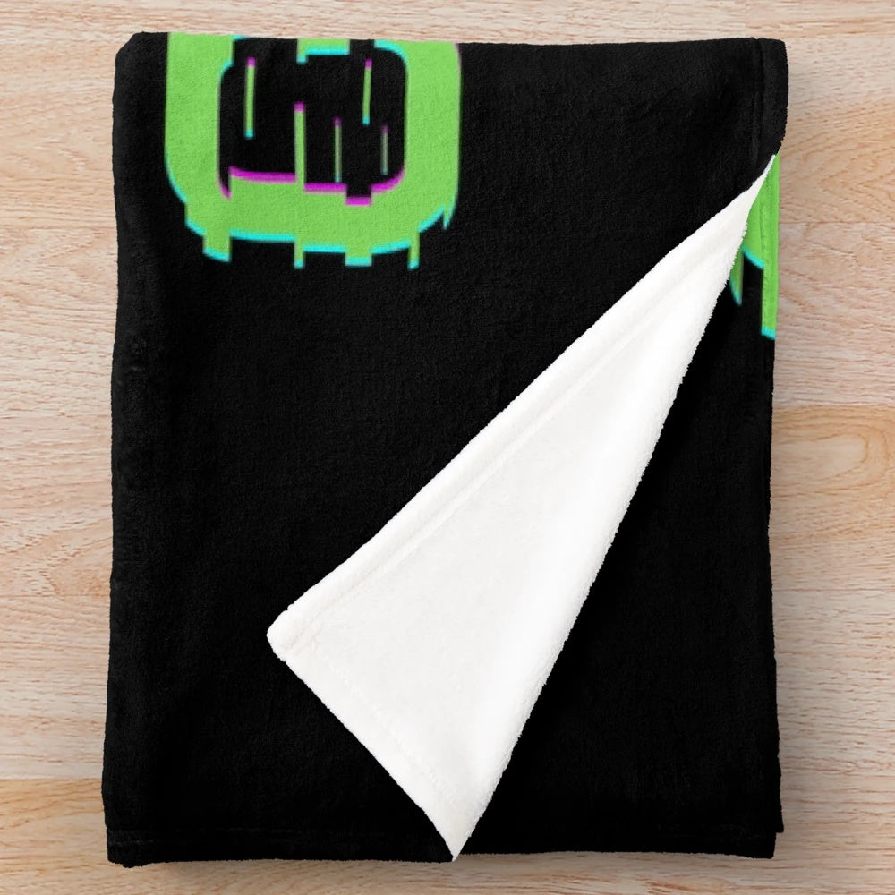 Cozy game blanket featuring "Game Over" design for gamers