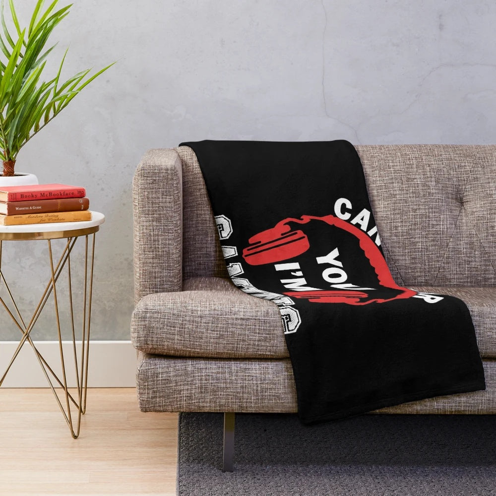 Plush gaming blanket with video game headset design