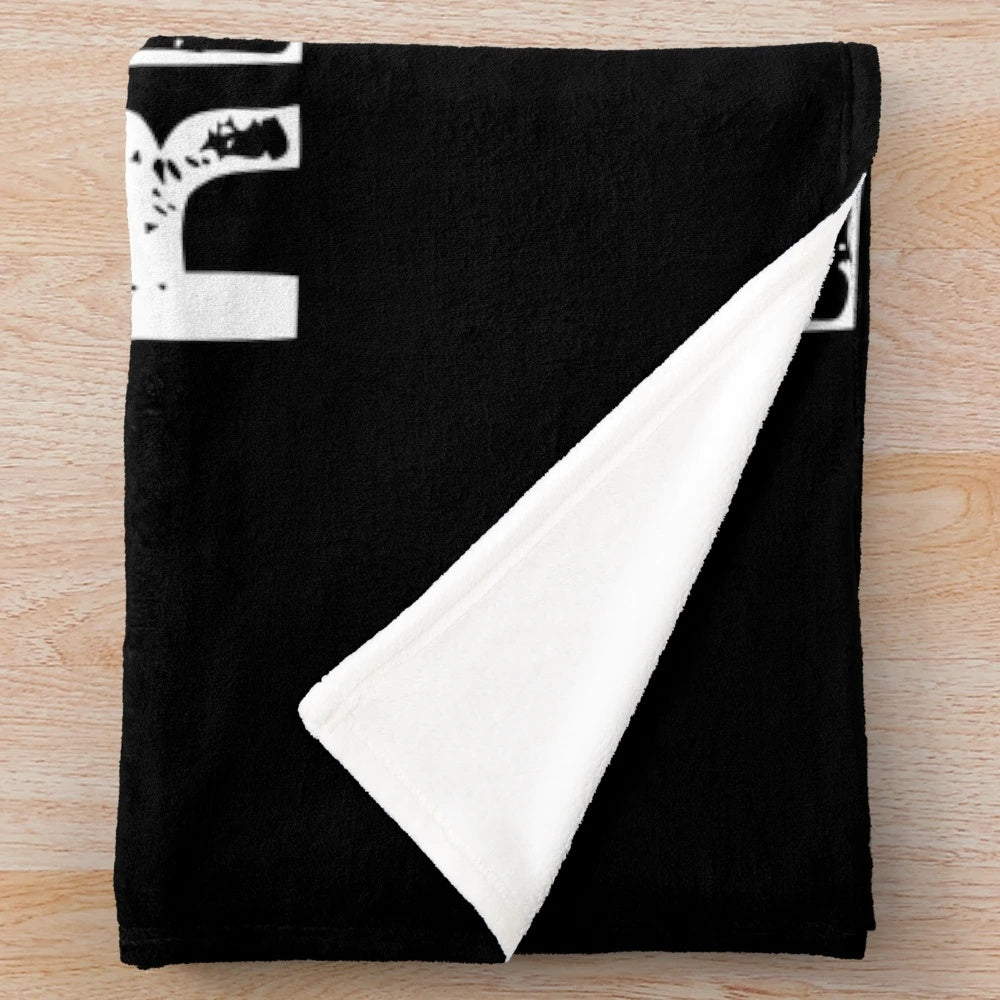 Gaming-themed plush blanket with "Eat, Sleep, Game, Repeat" design