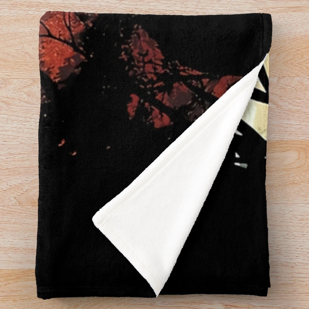 The Last of Us Plush Blanket featuring a nature-inspired design