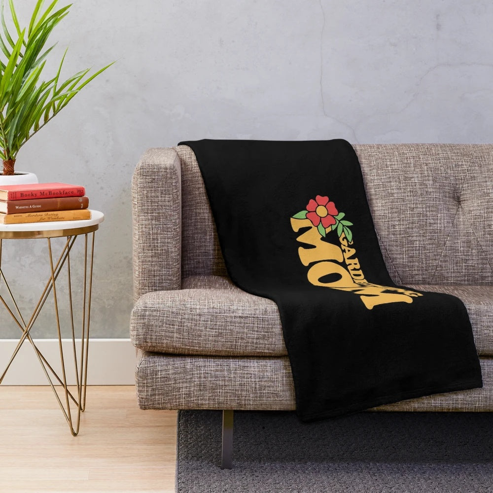 Gardening Mom Plush Blanket