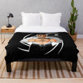 Plush blanket featuring a gay bear design