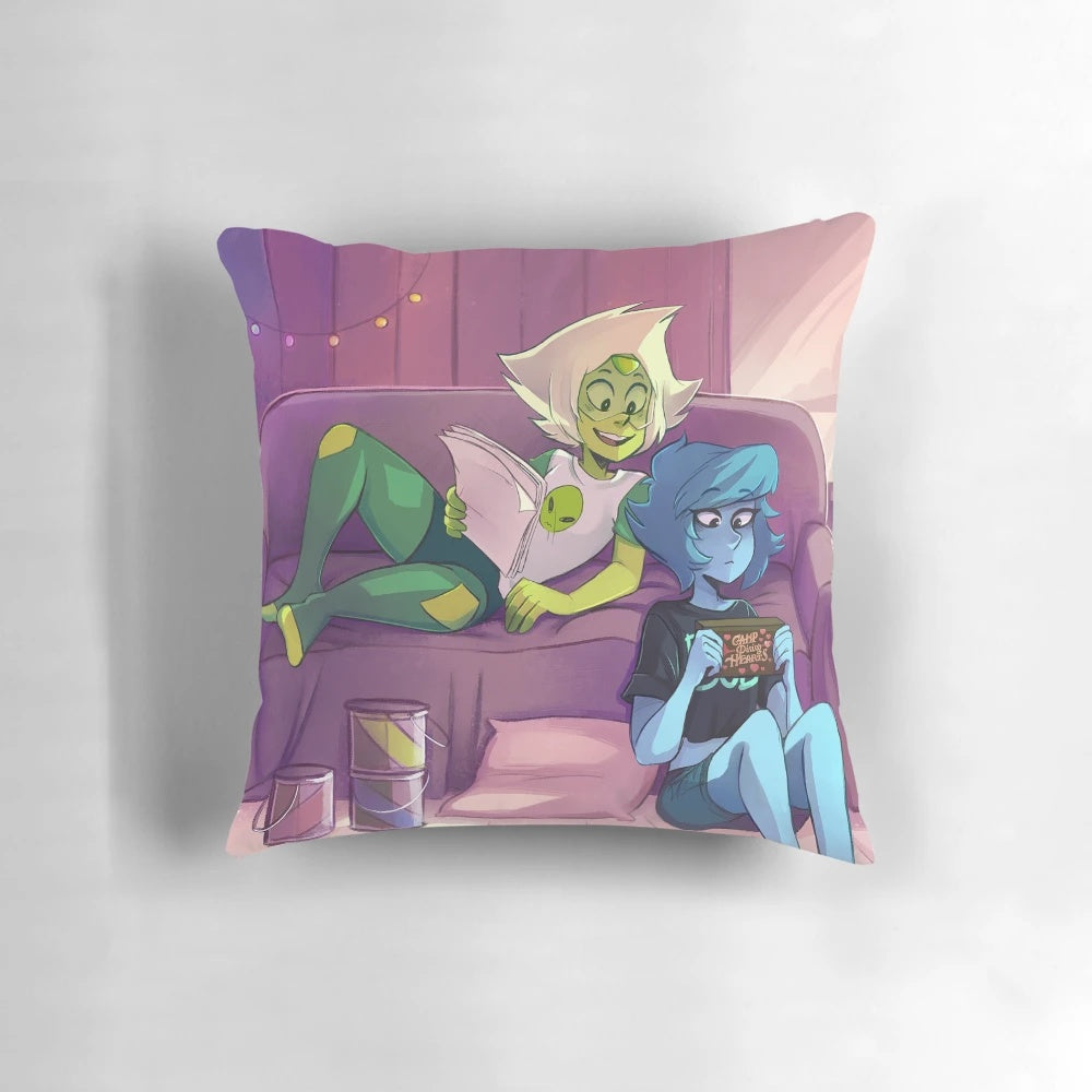 Soft, plush pillow featuring characters from the popular cartoon series Steven Universe