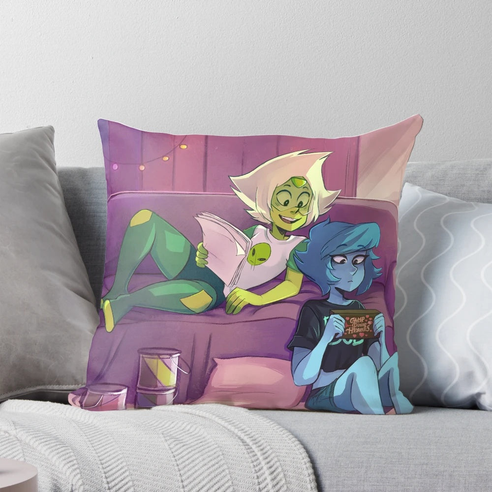 Soft, plush pillow featuring characters from the popular cartoon series Steven Universe