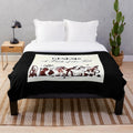 Genesis plush blanket featuring the iconic band's album artwork