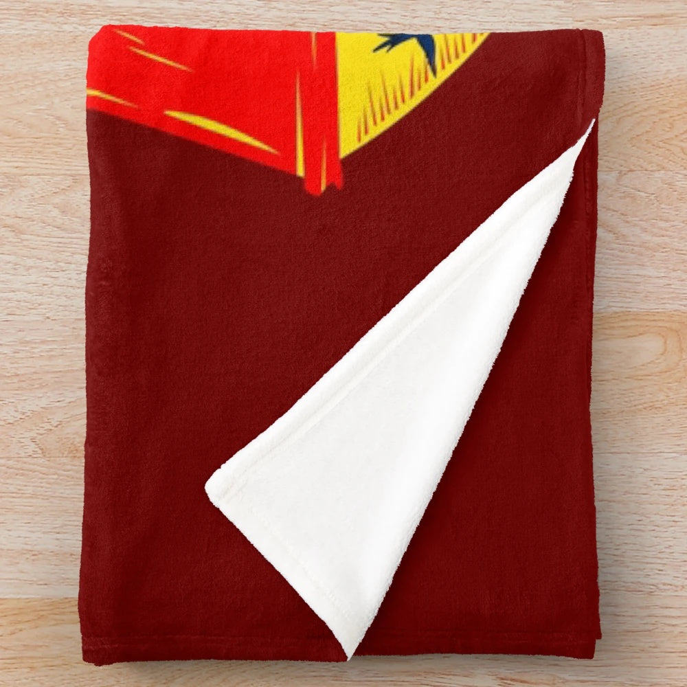 A plush and cozy blanket featuring the iconic Oktoberfest celebration in Germany
