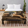 German shepherd dog breed plush blanket