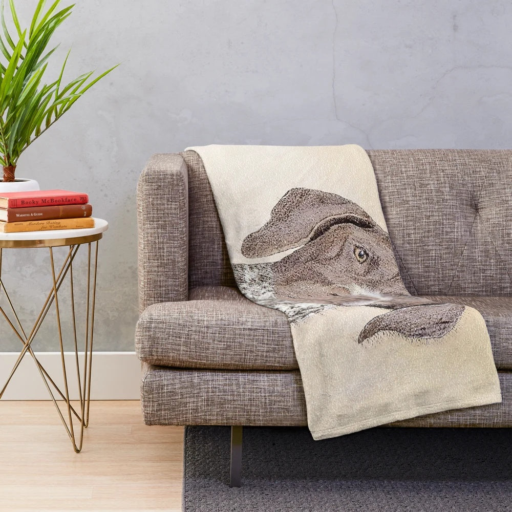 German Shorthaired Pointer Plush Blanket