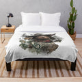 German Wirehaired Pointer plush blanket