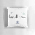 Gilmore Girls-themed "I Smell Snow" Decorative Pillow