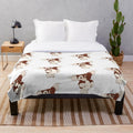 Gizmo Plush Blanket - Soft, Cuddly Throw Inspired by the Gremlins Movie