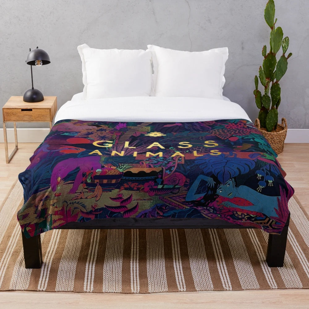 Glass Animals Plush Blanket