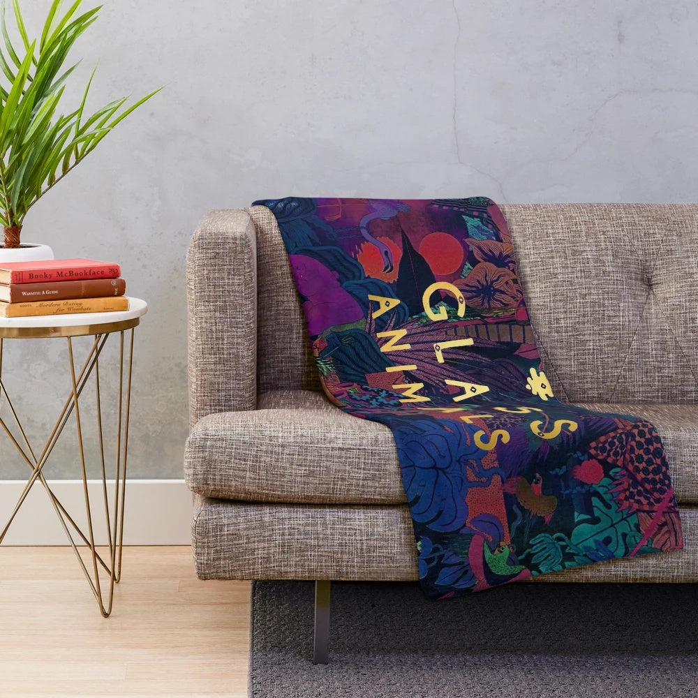Glass Animals Plush Blanket
