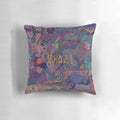Soft, plush pillow featuring the album art from Glass Animals' "Zaba" album