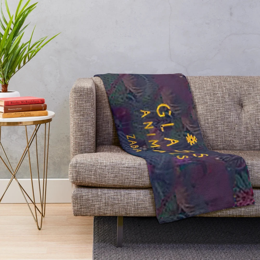 Glass Animals Zaba Album Inspired Plush Blanket