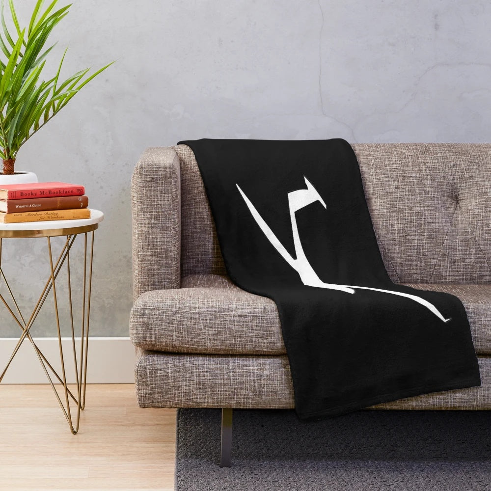 Glider plush blanket with soft, warm material