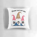 Soft, plush gnome-themed mother's day blanket and pillow for cozy home decor