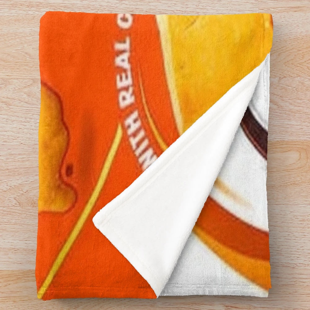 Goldfish plush blanket
