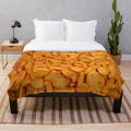 Goldfish plush blanket with a cute and realistic goldfish design