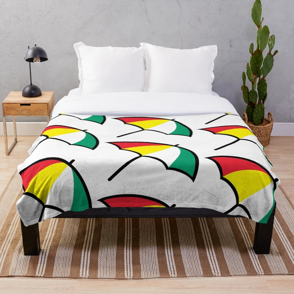 Soft and Plush Golf Themed Blanket