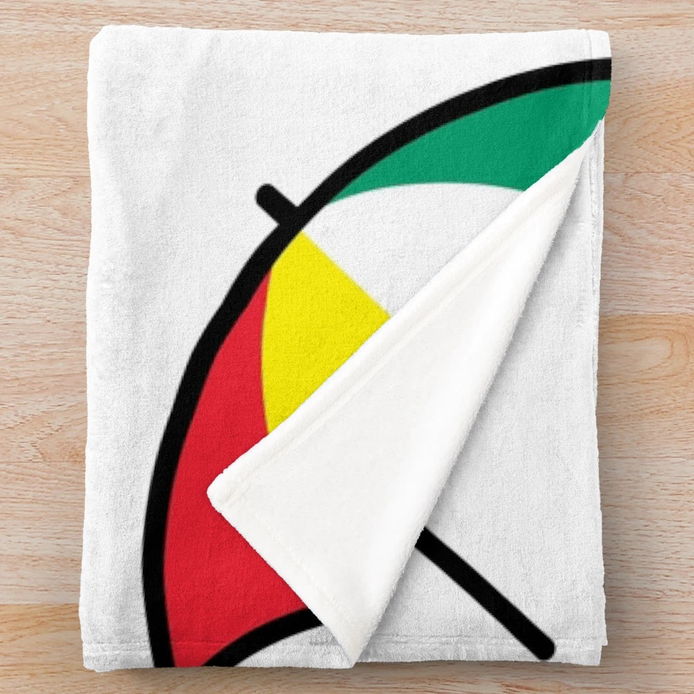 Soft and Plush Golf Themed Blanket
