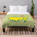 Golf Plush Blanket with PGA and Ryder Cup Graphics