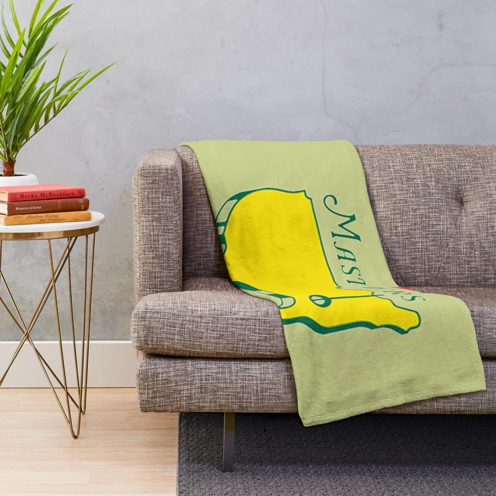 Golf Plush Blanket with PGA and Ryder Cup Graphics