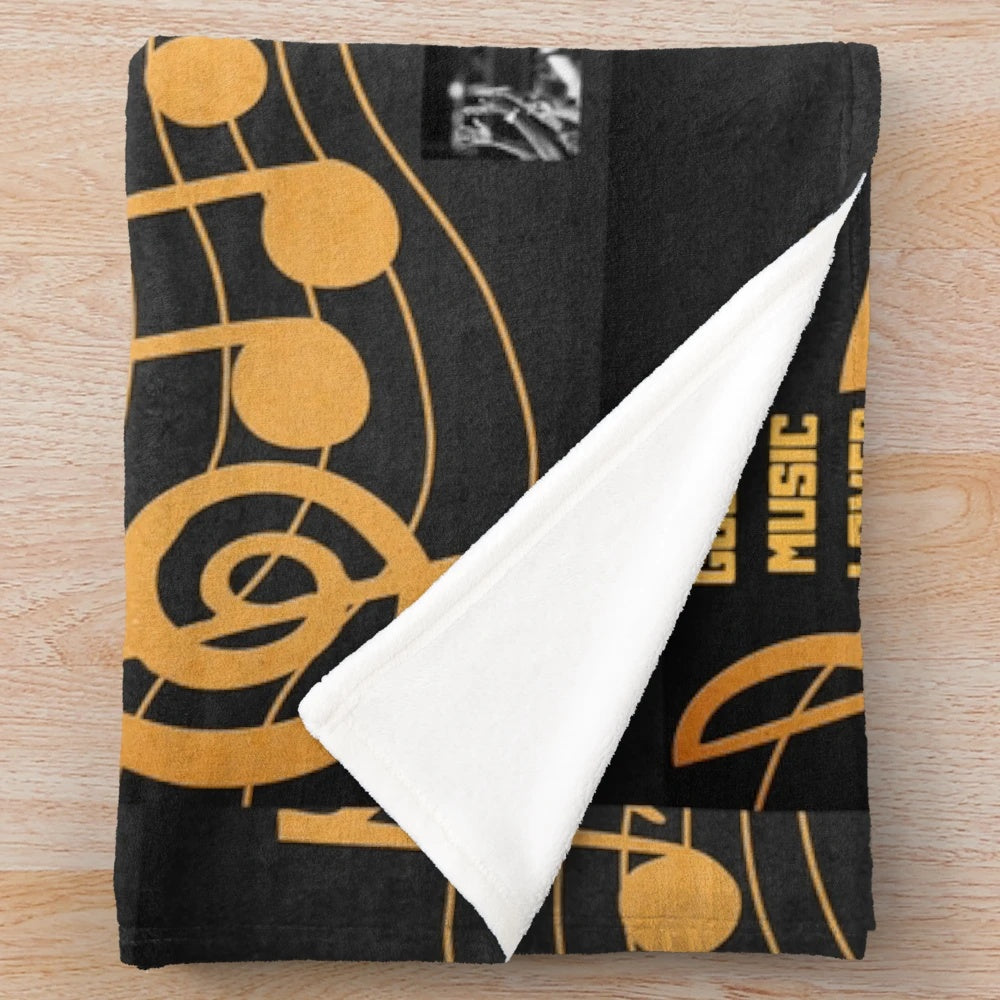 Gospel Music Lover Plush Blanket