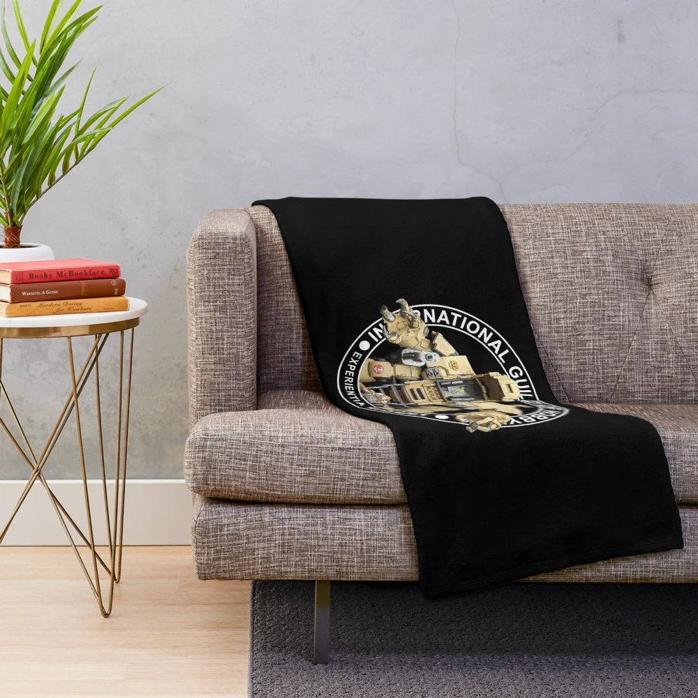 Soft and plush "Grabos" themed blanket for hobby and gaming enthusiasts