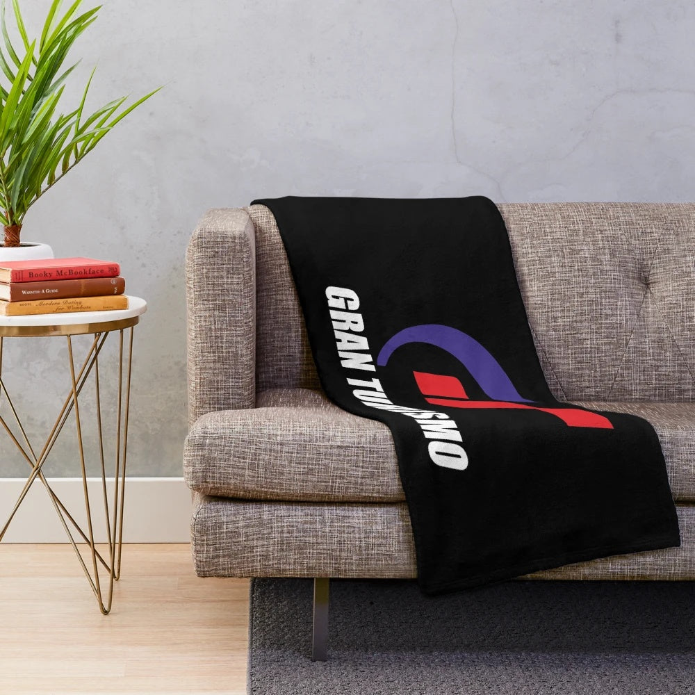 Gran Turismo inspired plush blanket
