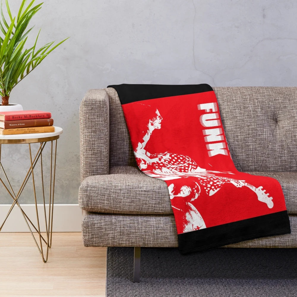 Grand Funk Railroad Inspired Plush Blanket