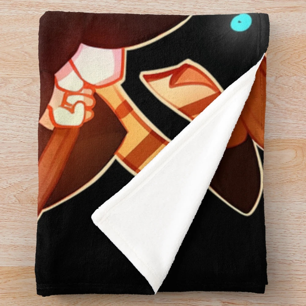 Gravity Falls Mystery Twins Plush Blanket featuring Dipper, Mabel, and Bill Cipher