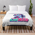 GravyCatMan Plush Blanket with Cute Anime-Inspired Design