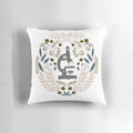 Gray folk microscope pillow for science lovers