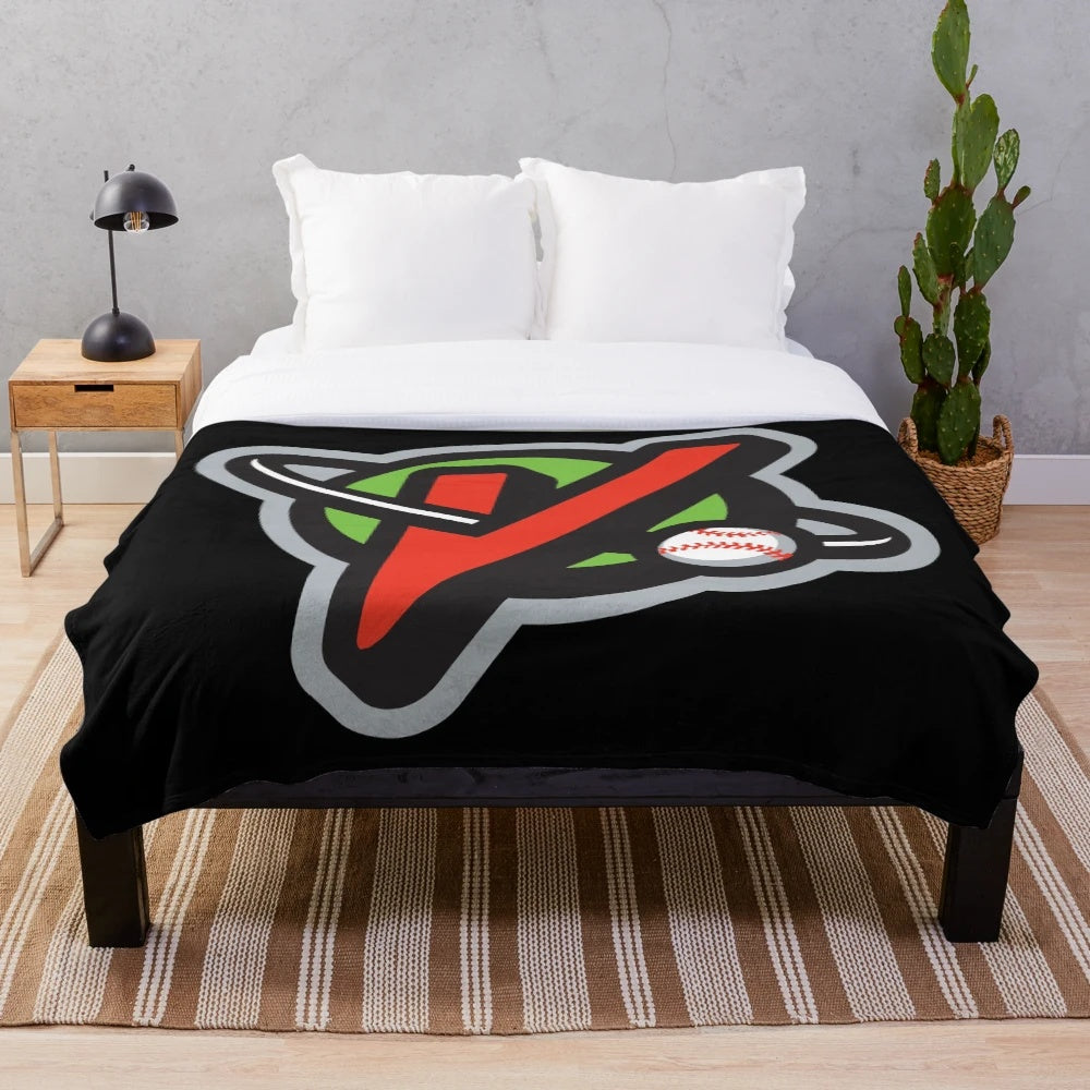 Great Falls Voyagers-inspired plush blanket
