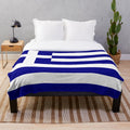 Greece flag plush blanket