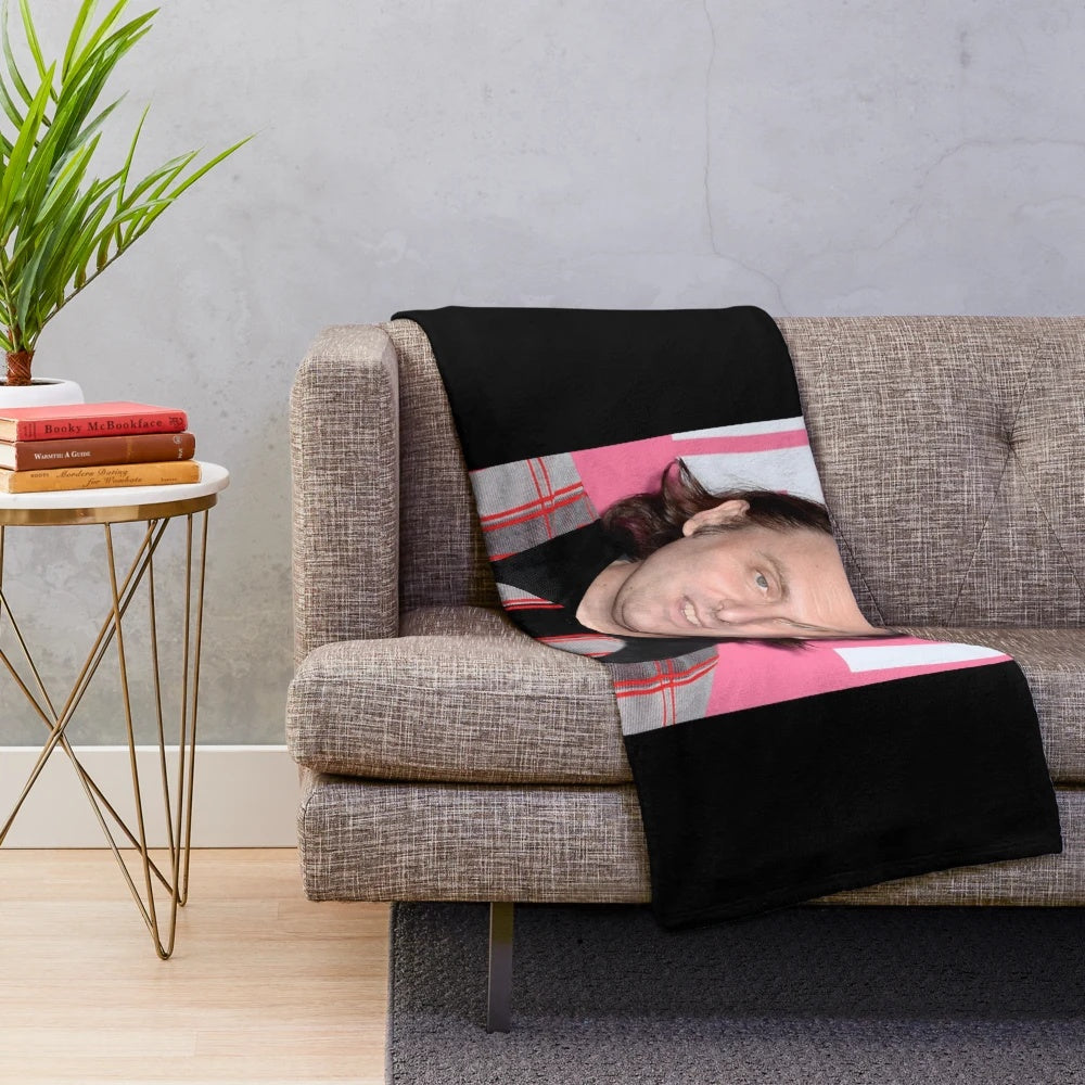 Gregg Turkington-inspired plush blanket for on cinema fans