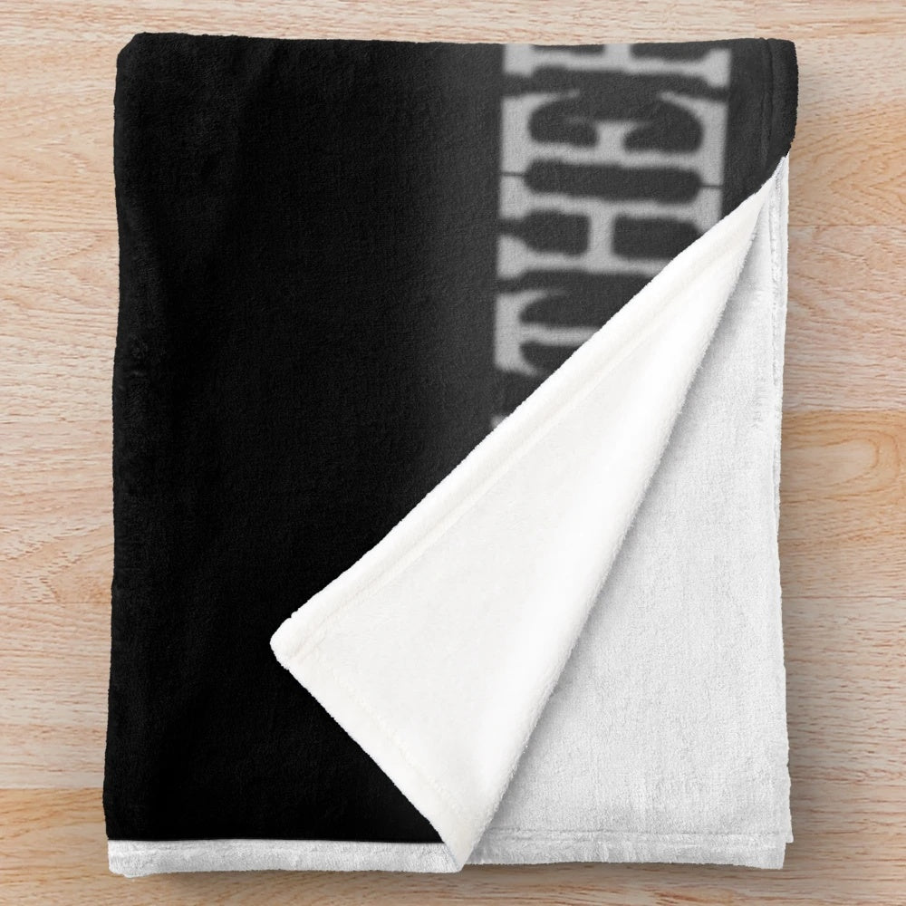 Grey's Anatomy inspired plush blanket featuring the Seattle skyline