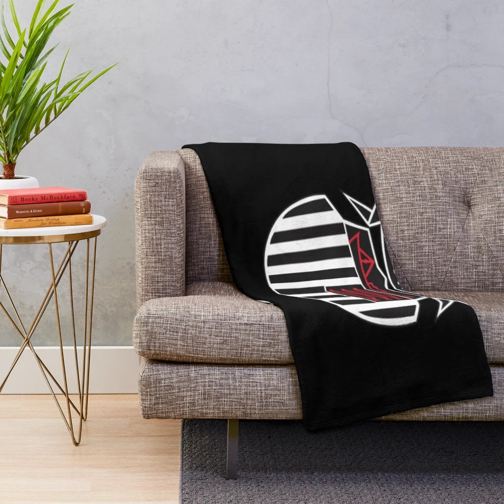 Cozy plush blanket featuring the Grimsby Town FC logo