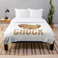 Soft and Cuddly Groundhog Plush Blanket