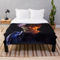 Gubs Plush Blanket featuring the iconic FBI Vest design