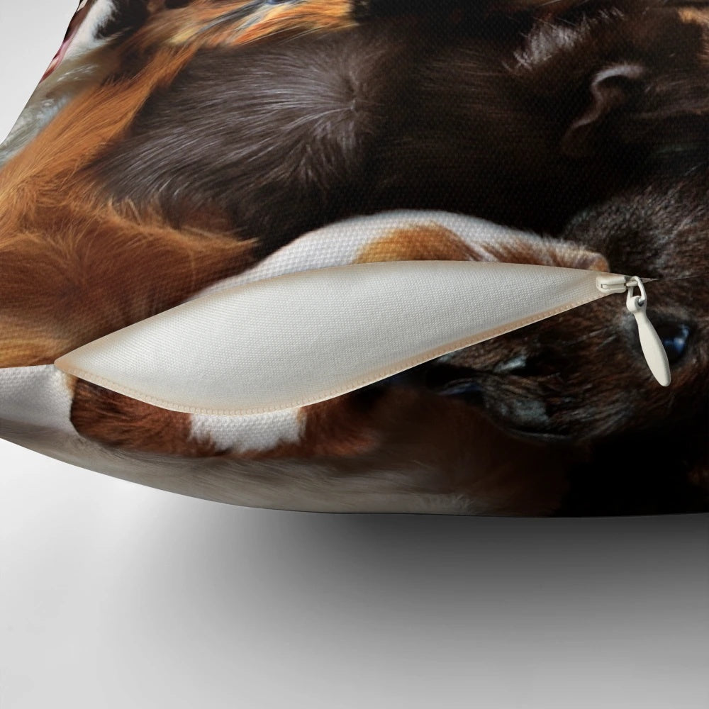A plush, soft guinea pig-shaped pillow for comfortable and stylish home decor.