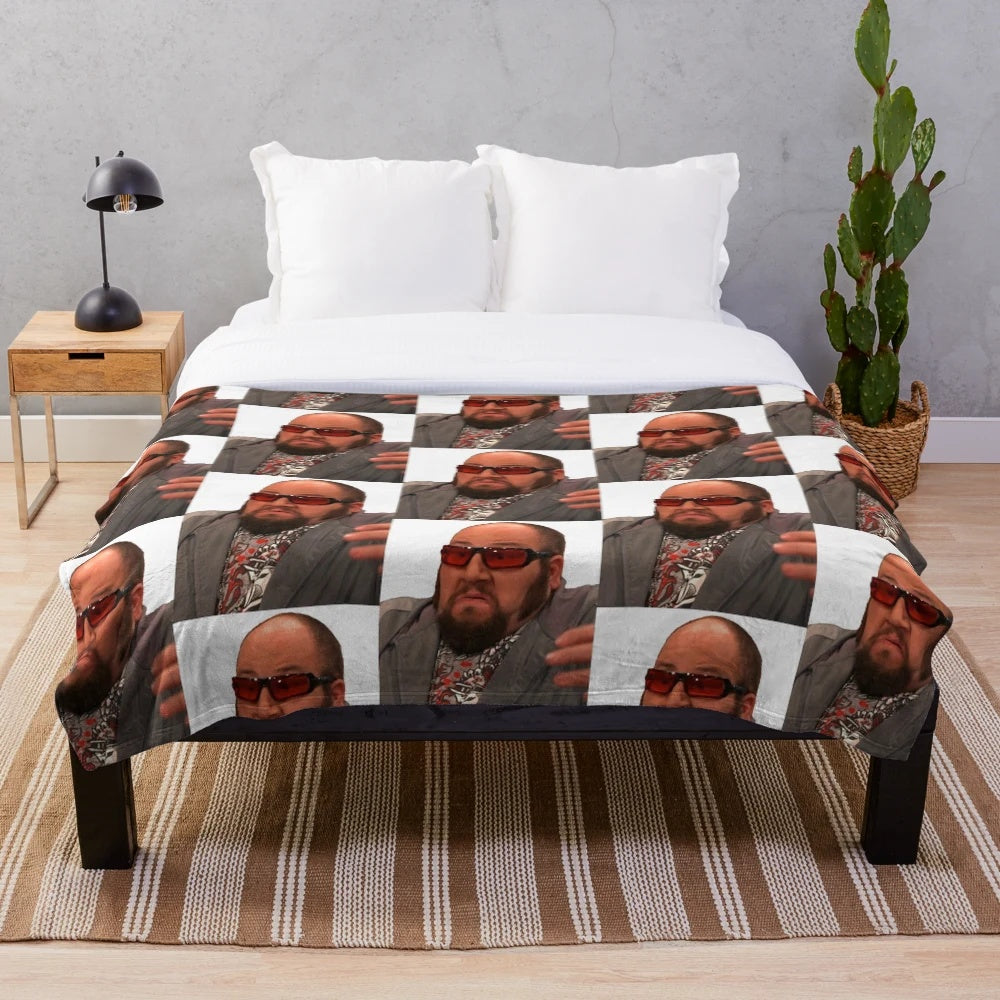 Gustavo Rocque Inspired Plush Blanket