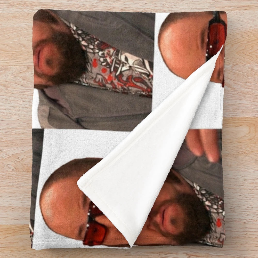 Gustavo Rocque Inspired Plush Blanket