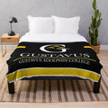 Gustavus Adolphus College plush blanket