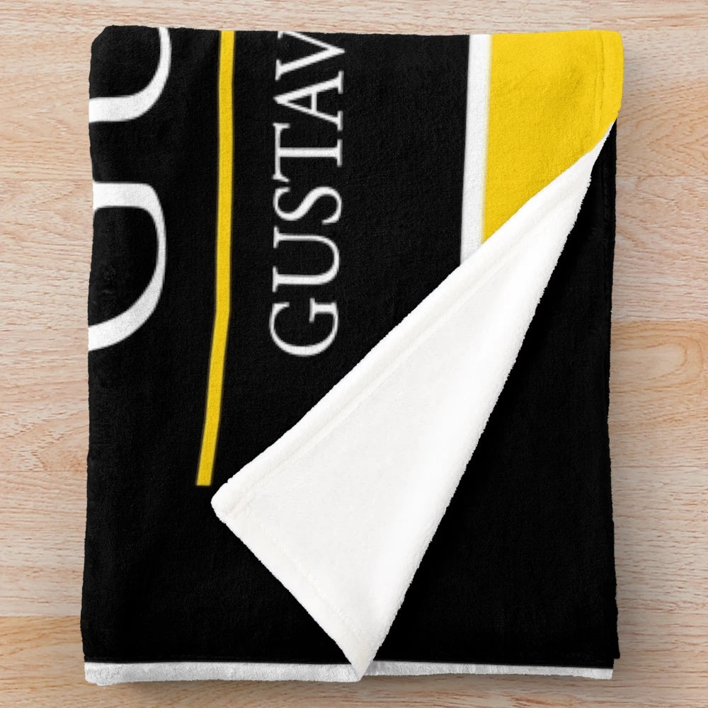 Gustavus Adolphus College plush blanket