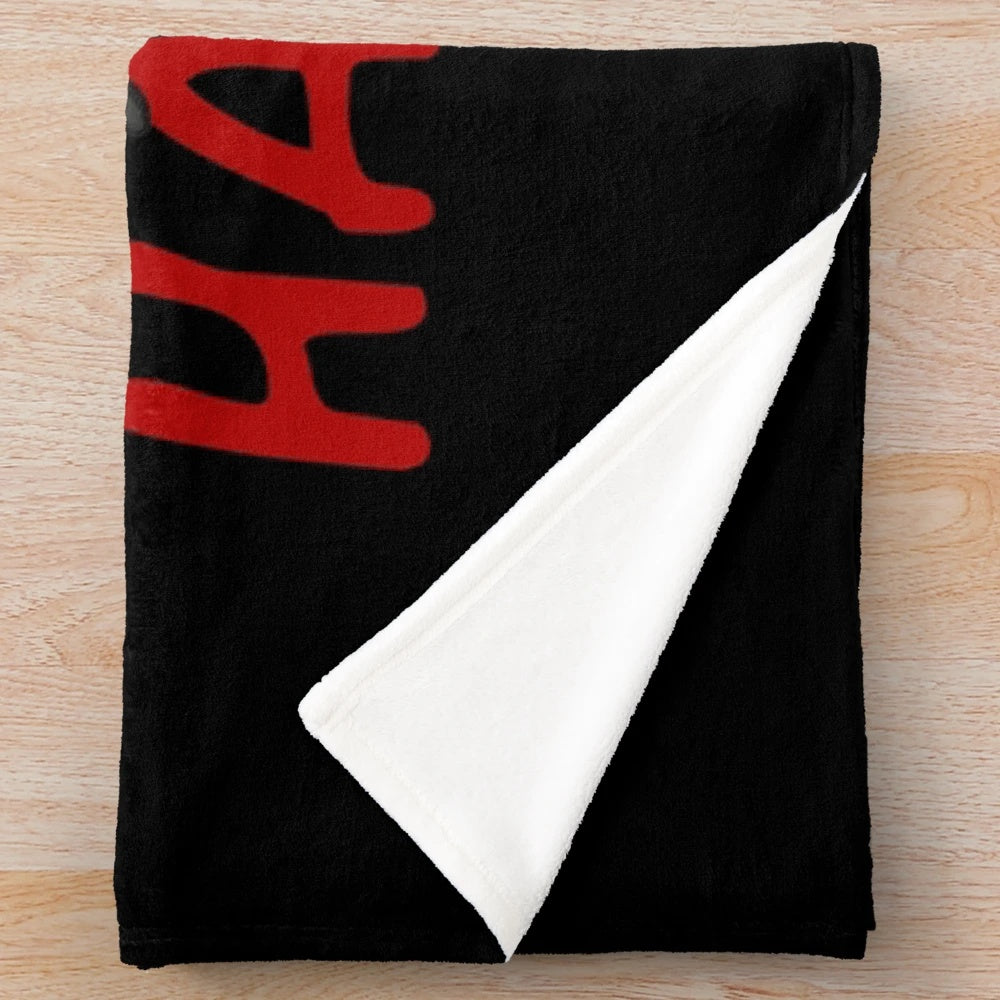 Handball player plush blanket