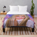 Soft and cuddly hannah-inspired plush blanket