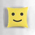 Plush happy smiley face pillow toy figure